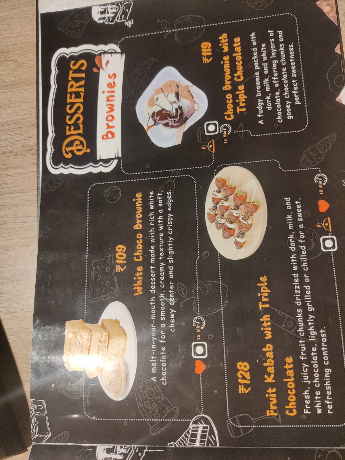 9 To 99 What The Food menu