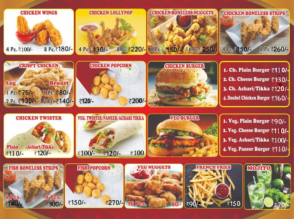 AL-BAIK WORLD menu
