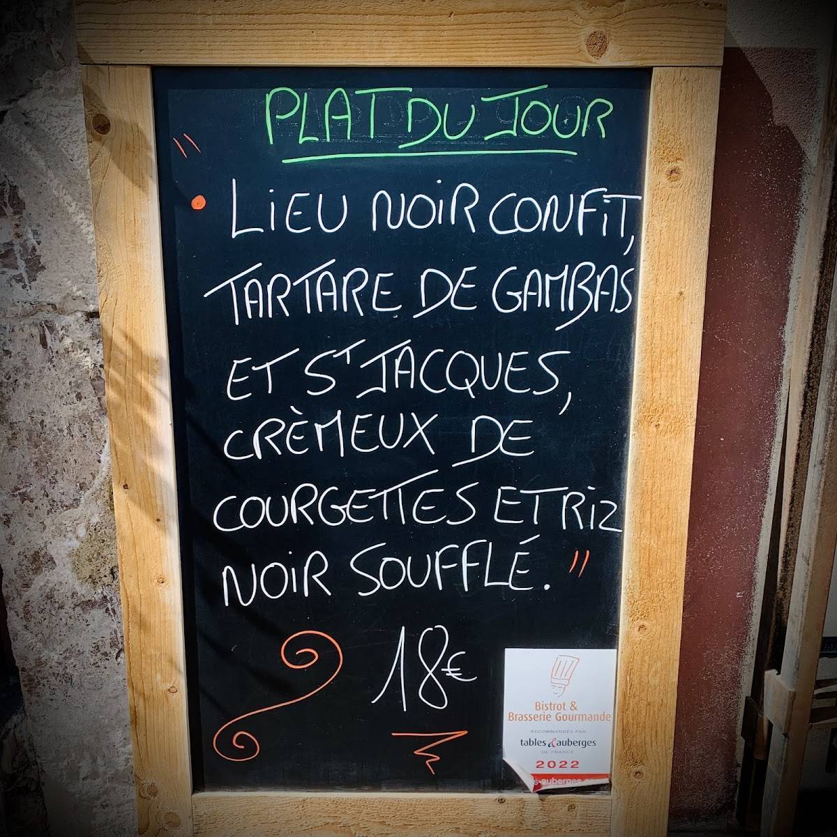 Menu de Atmosfera