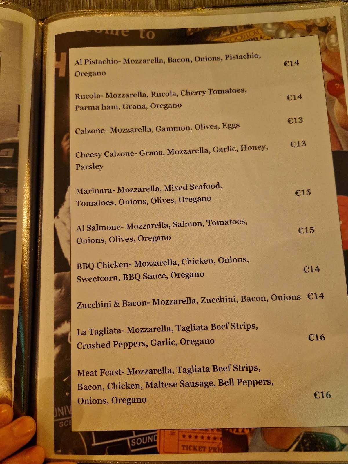 Menu de Adelphi Restaurant