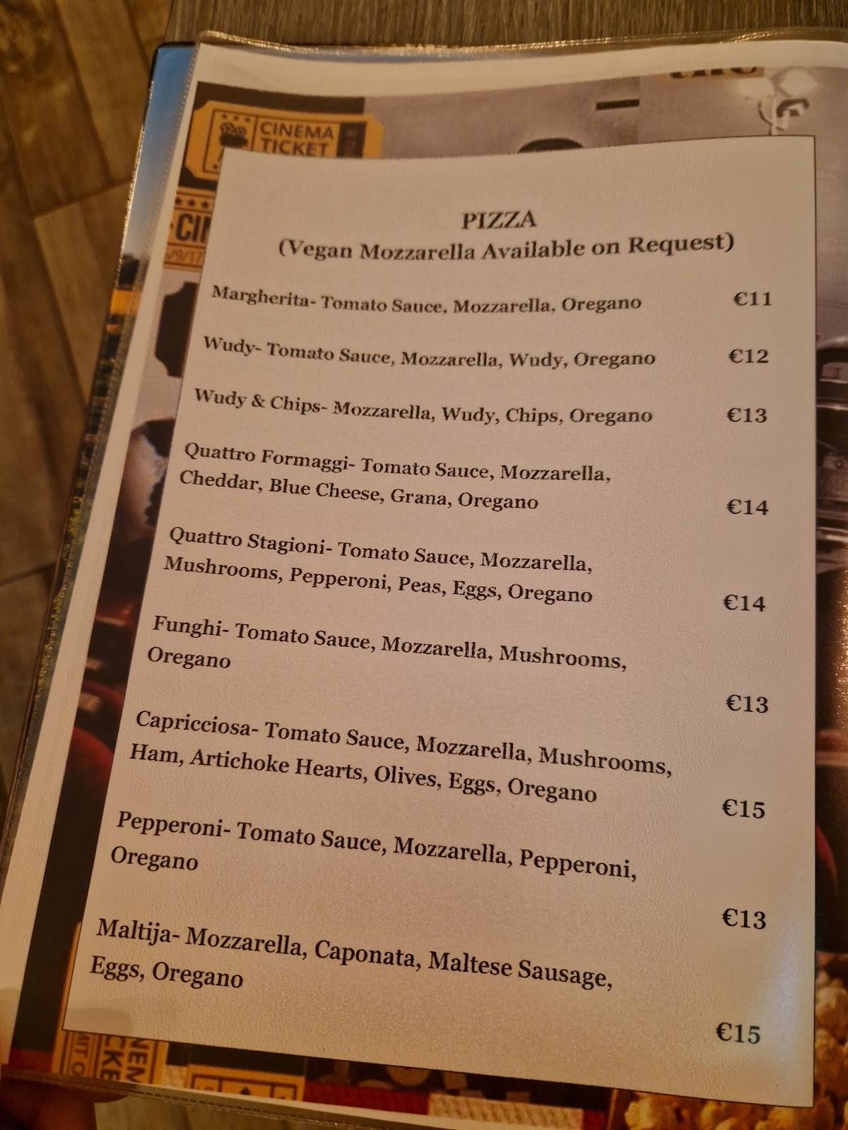 Menu de Adelphi Restaurant