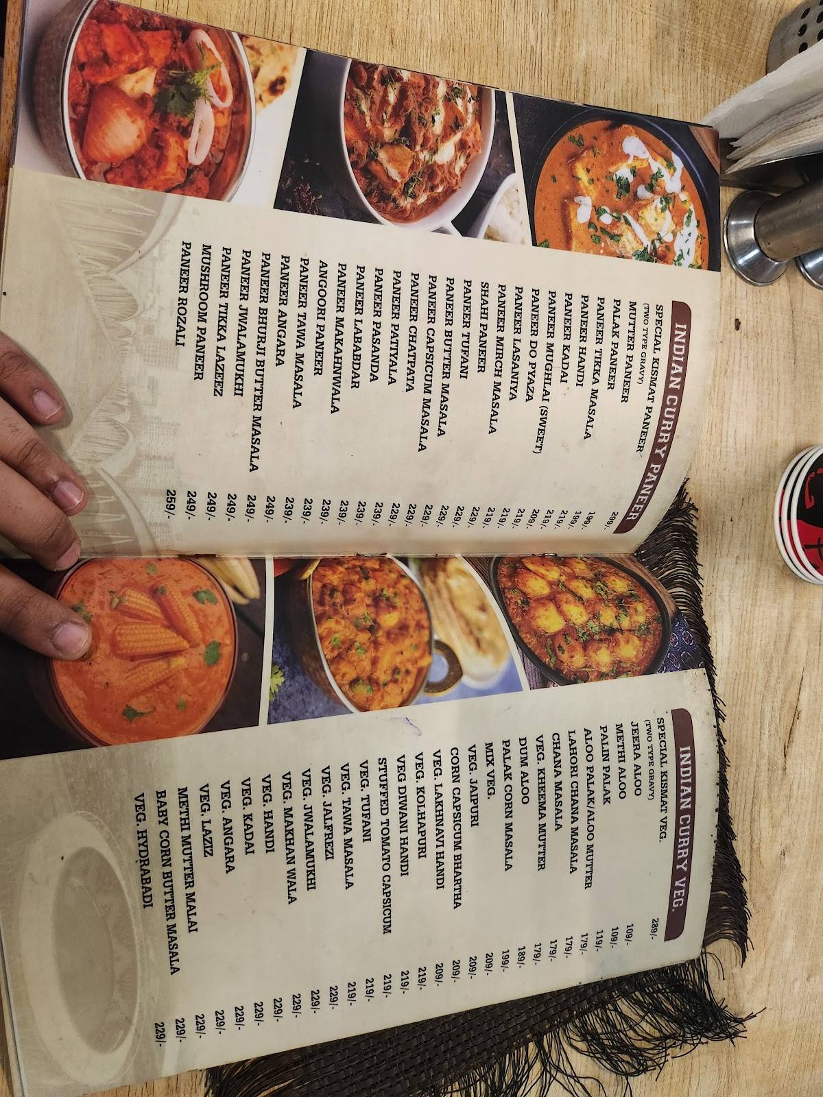 Kismat Kathiyavadi Hotel menu