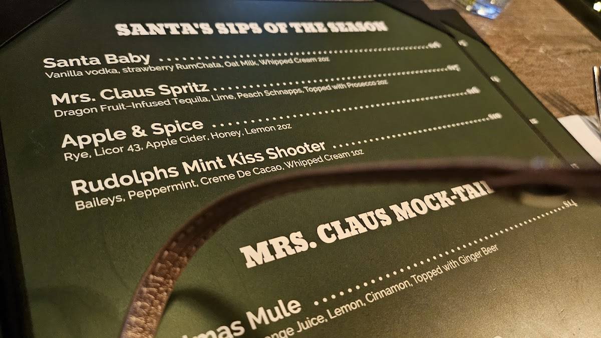 Menu de Aleria - Christmas On Queen