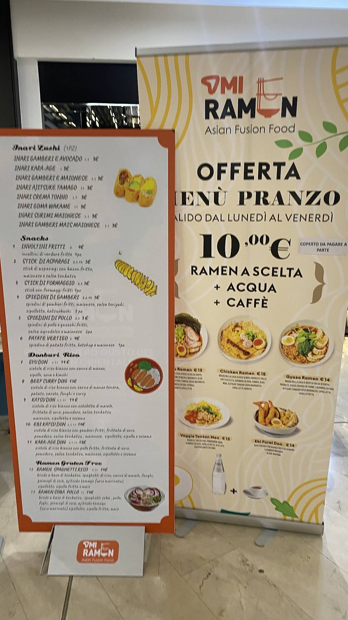 Menu di AmiRamen 