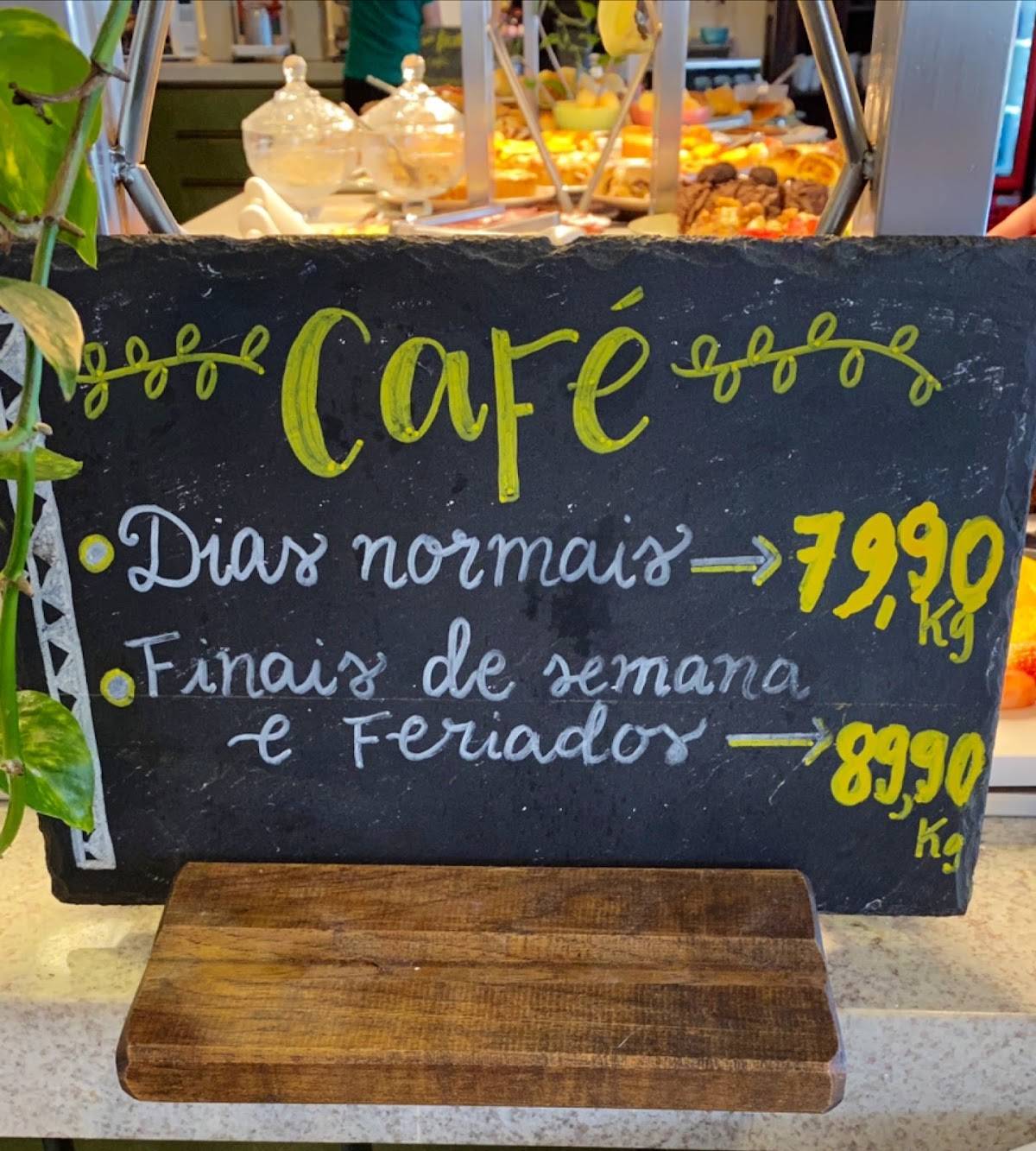 Amor e Canela cardápio