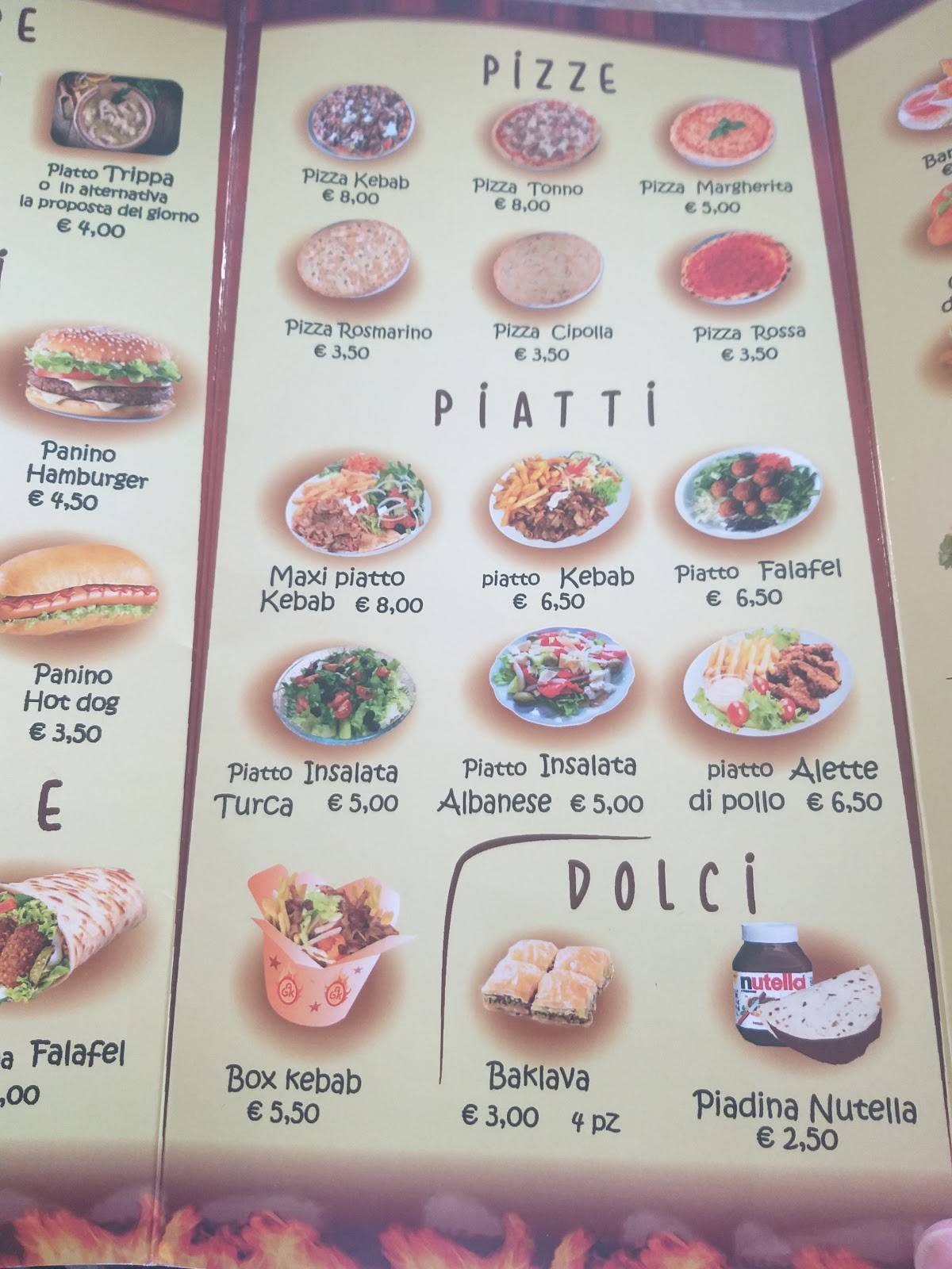 Menu di Antalya Grill Kebab 