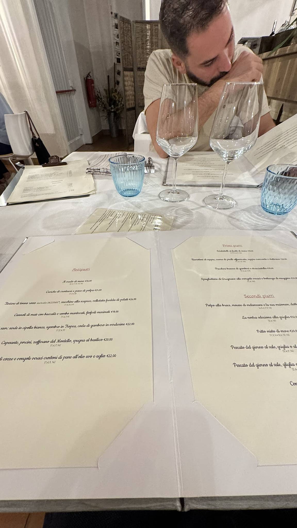 Menu di Antica Osteria Poloni 1907 