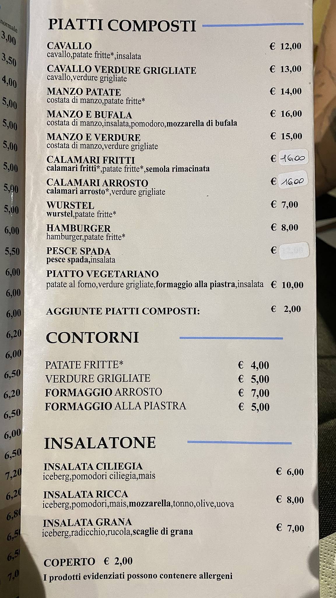Menu di Apollo 3 