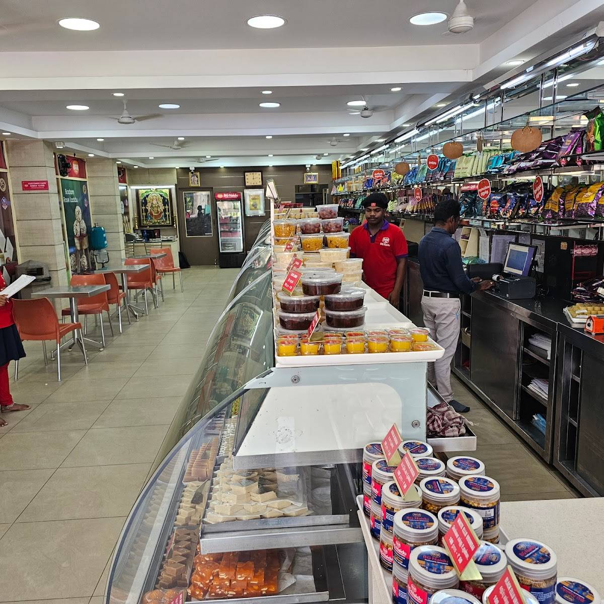 BG Naidu Sweets Shop Tolgate Trichy menu