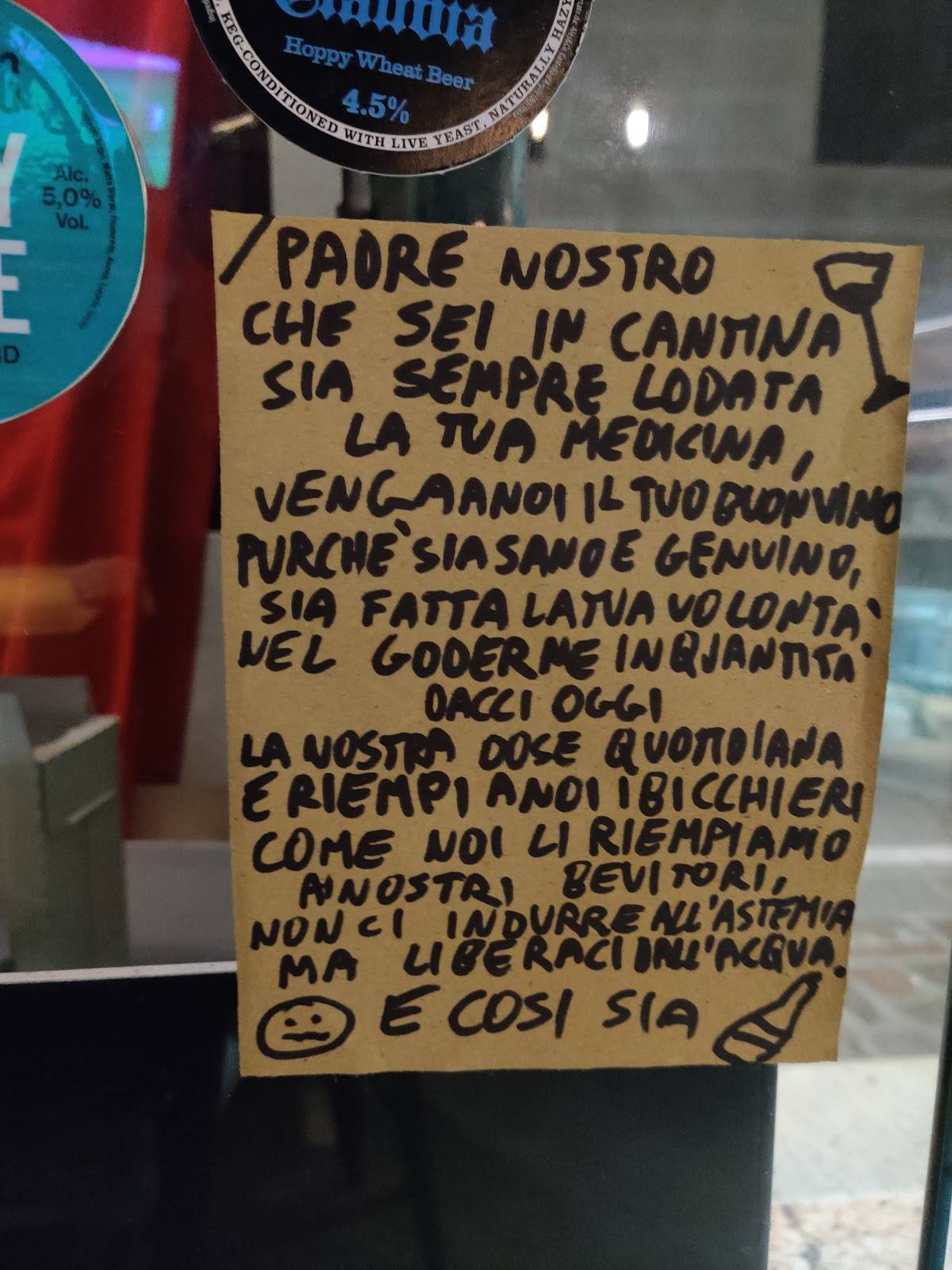 Menu di BIRRERIA OTTOSENSI 