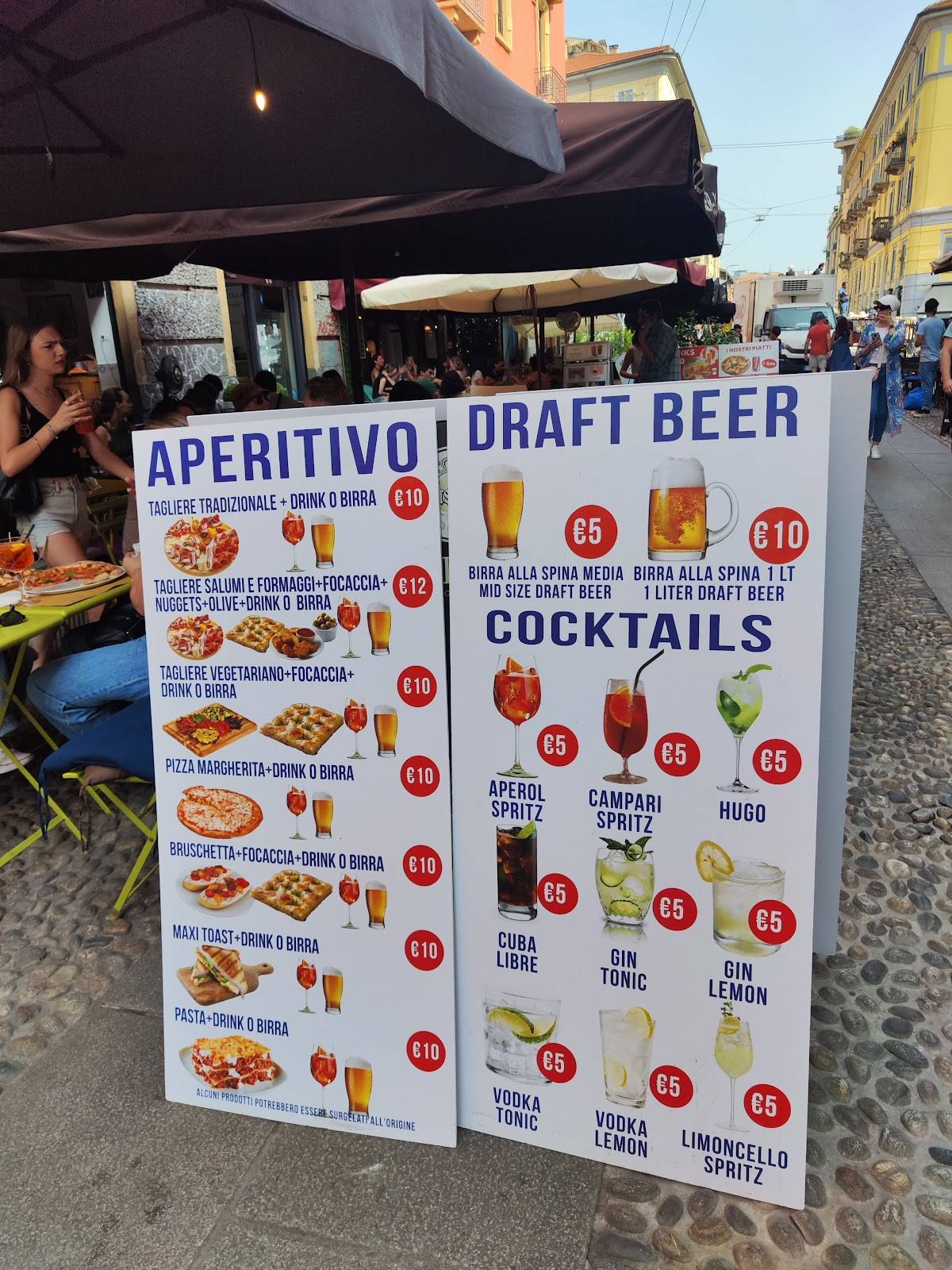 Menu di BLUES CANAL 