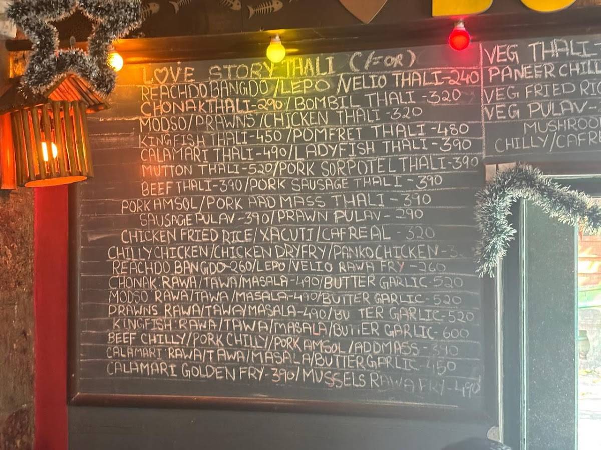 BOMBIL RESTAURANT menu