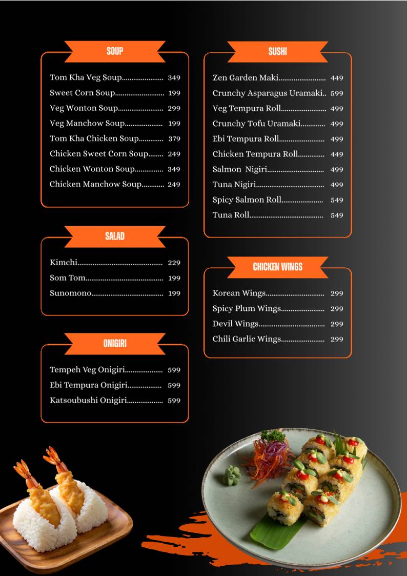 Bao Story Pune menu