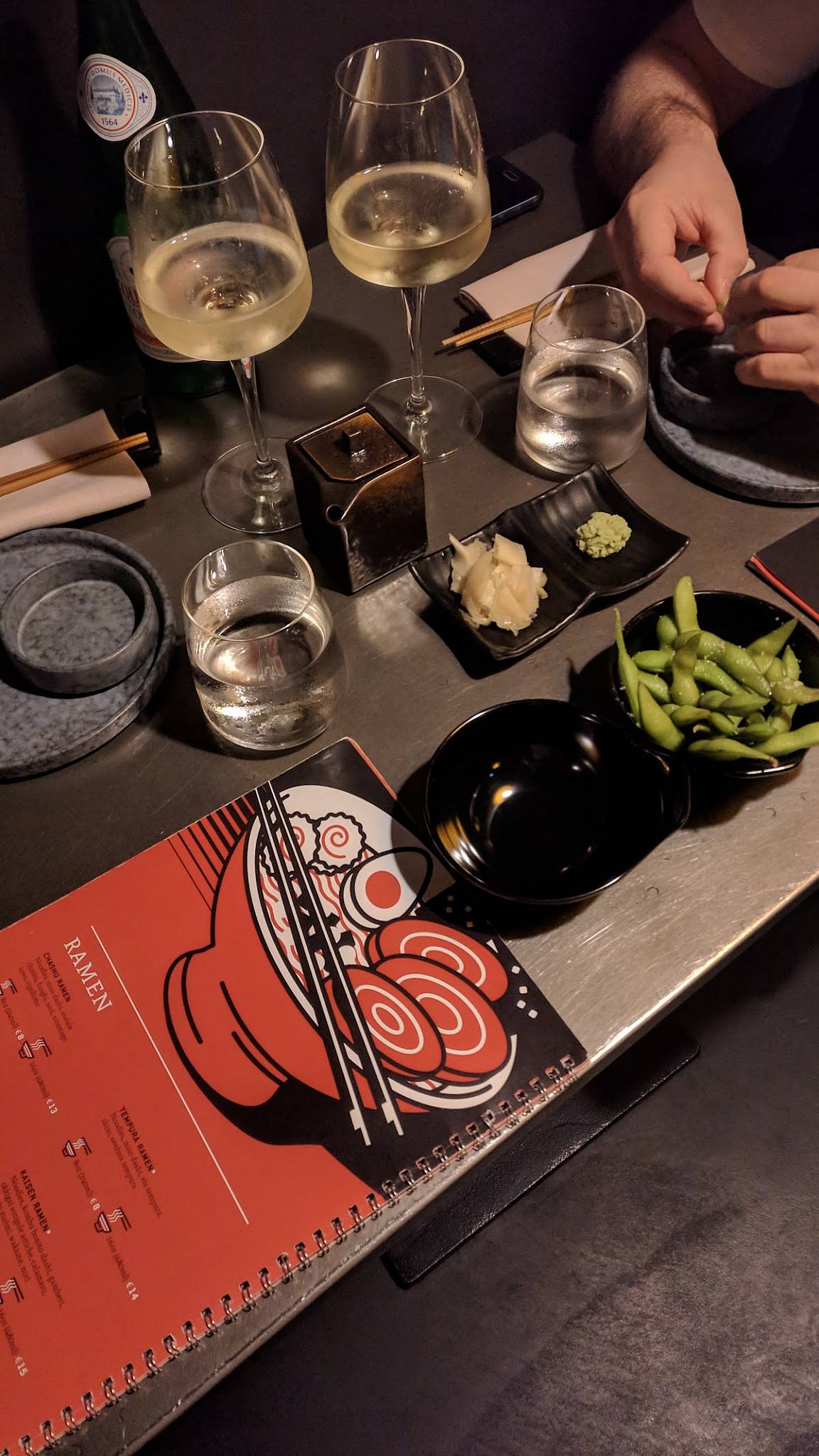 Menu di Hagakure 