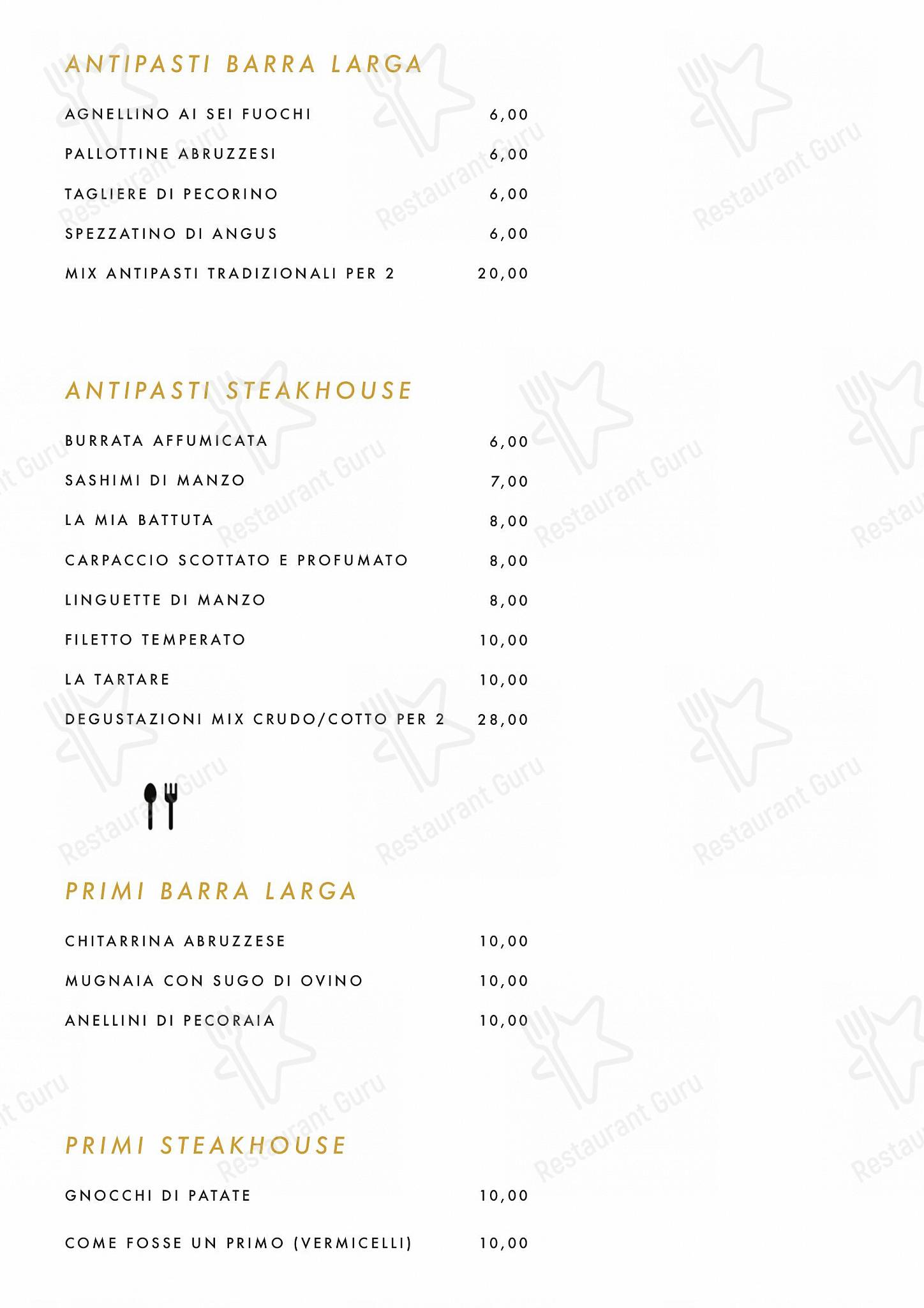 Menu di Barra Larga - Menu bar
