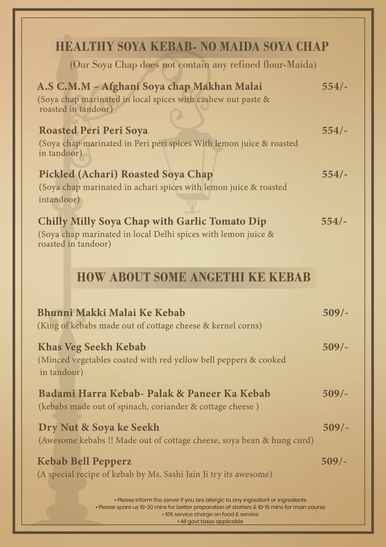 Bell Pepperz menu