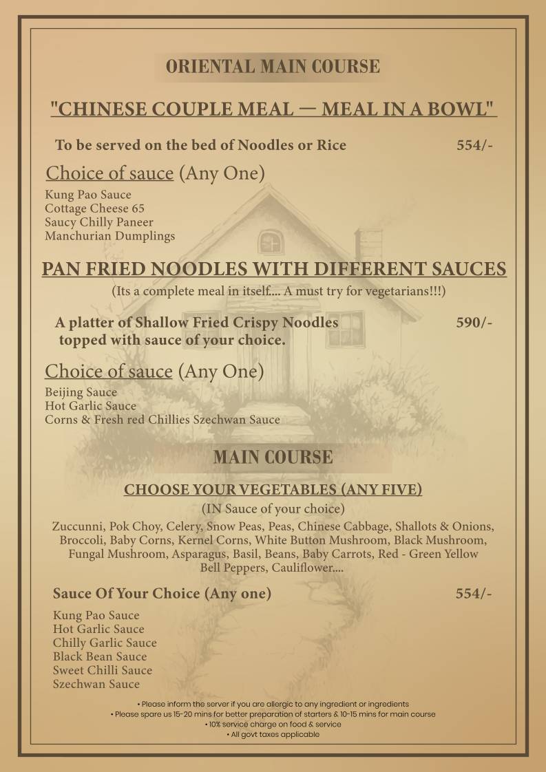 Bell Pepperz menu