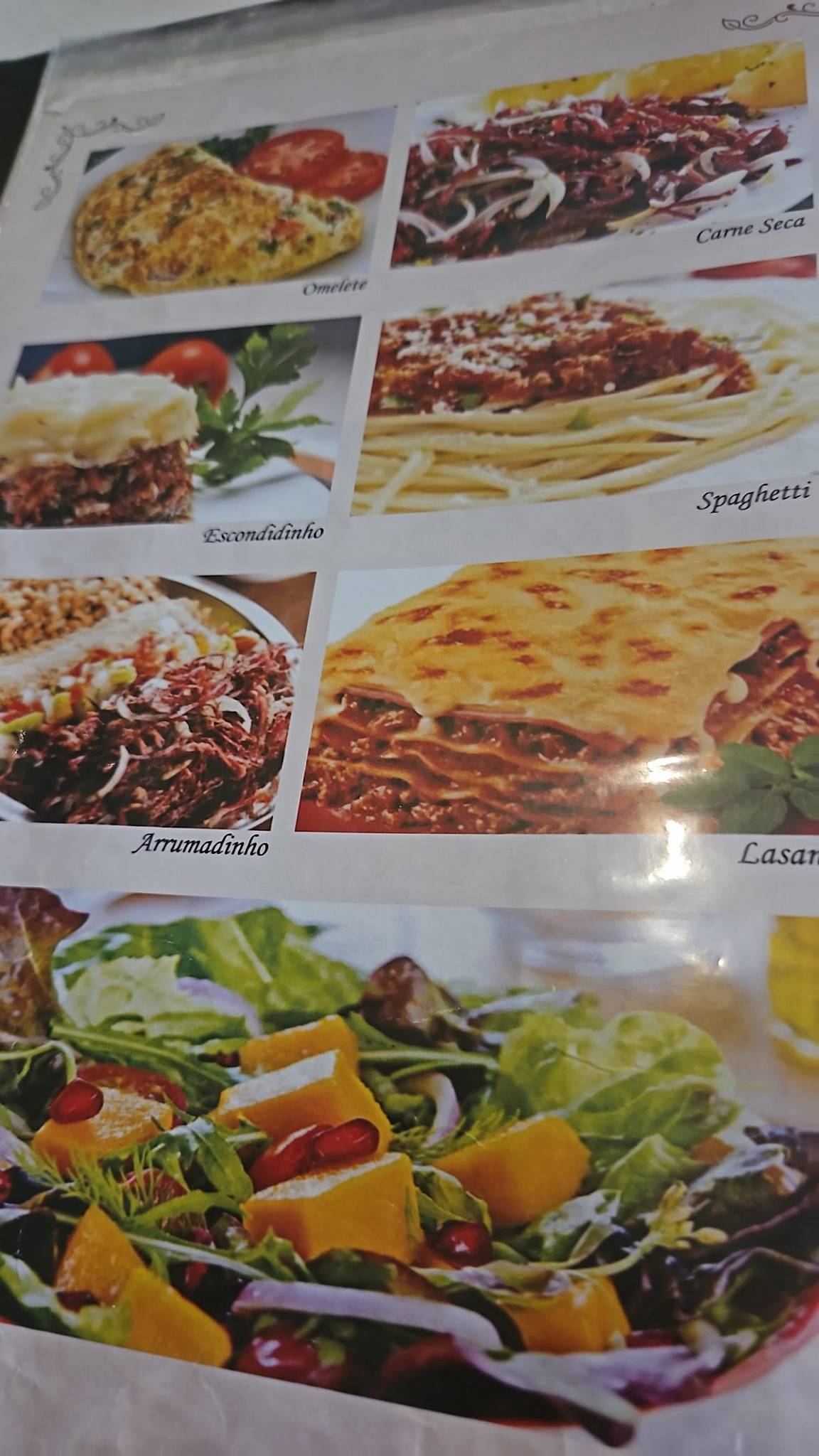 Benedita's Restaurante e Bar cardápio