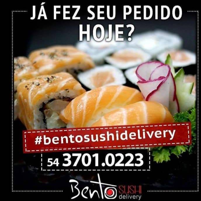 Bento Sushi Delivery cardápio