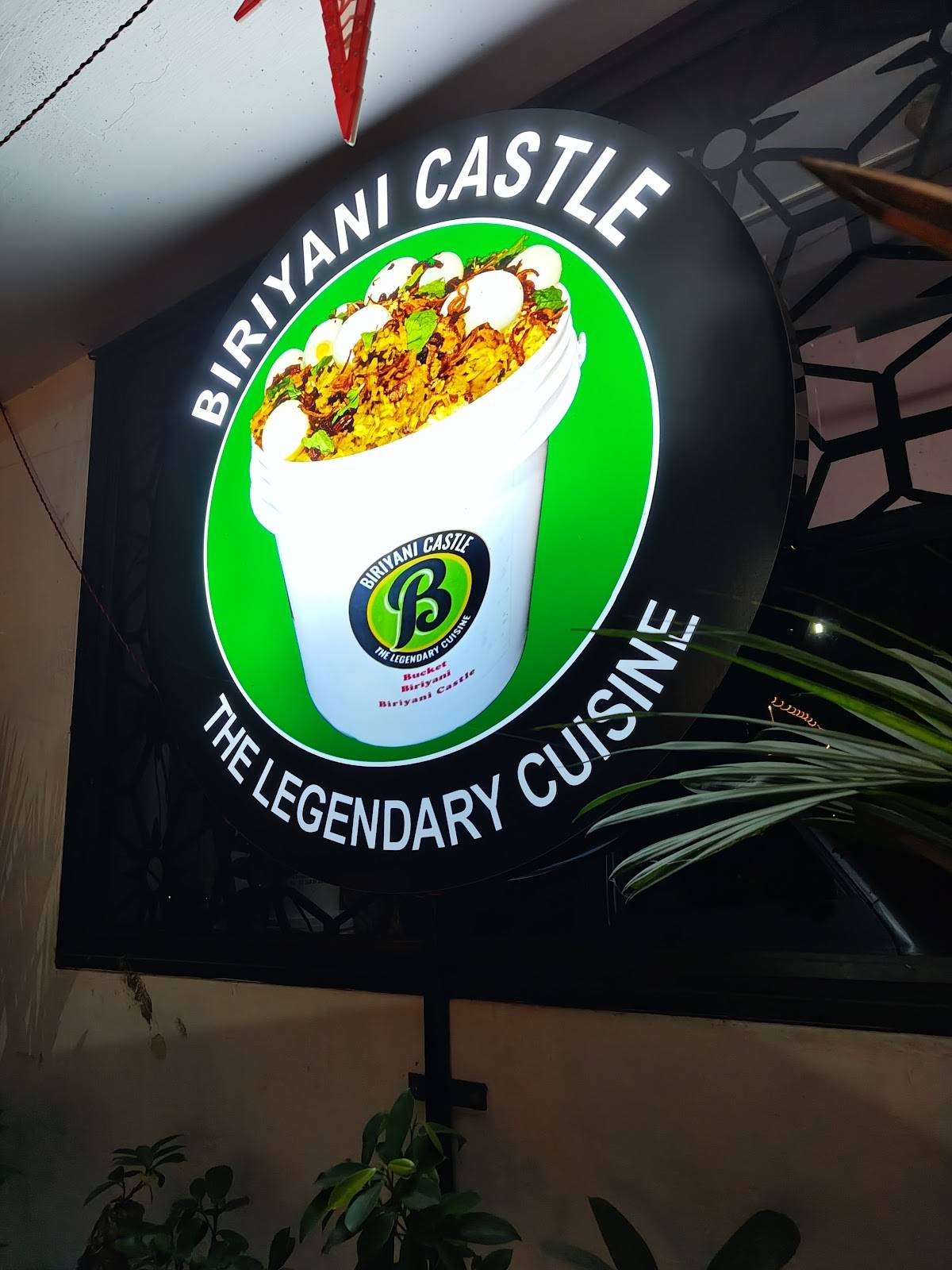 Biriyani Castle menu