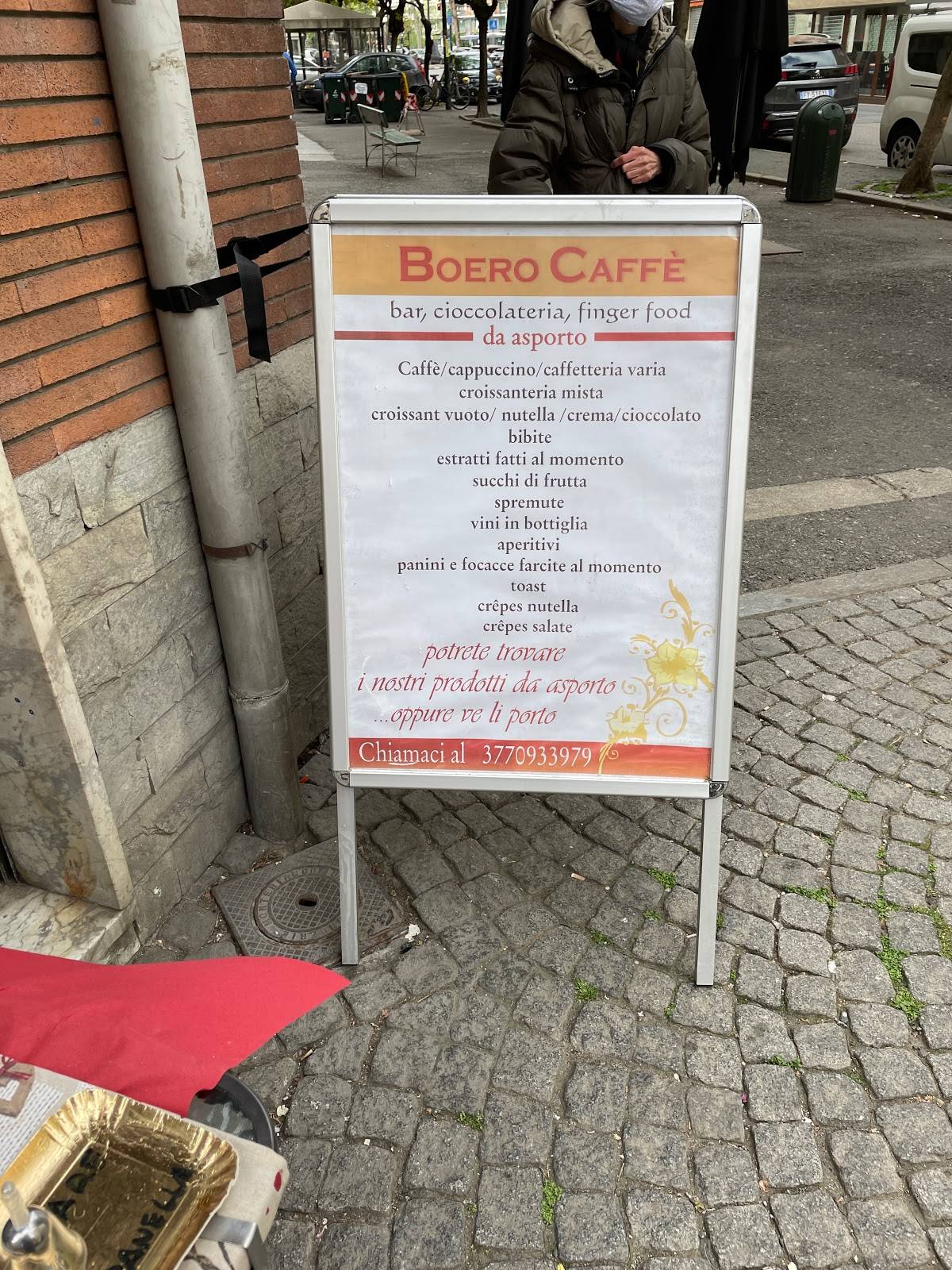 Menu di Boero Caffè 