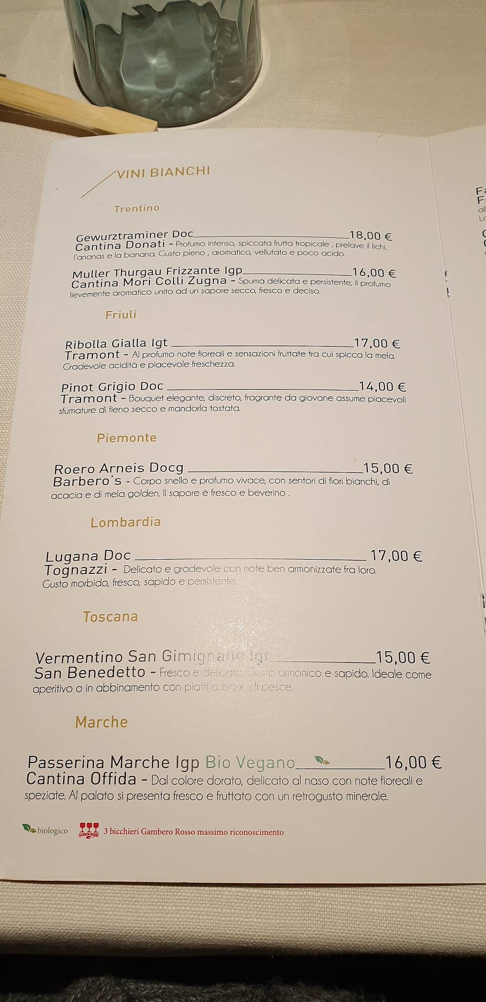 Menu di Spring Sushi 