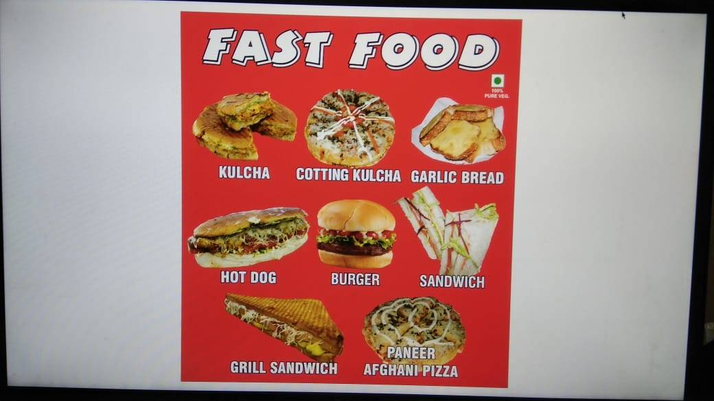 Bombay fast food menu