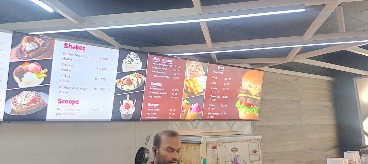 Bon Bon Ice Creams menu