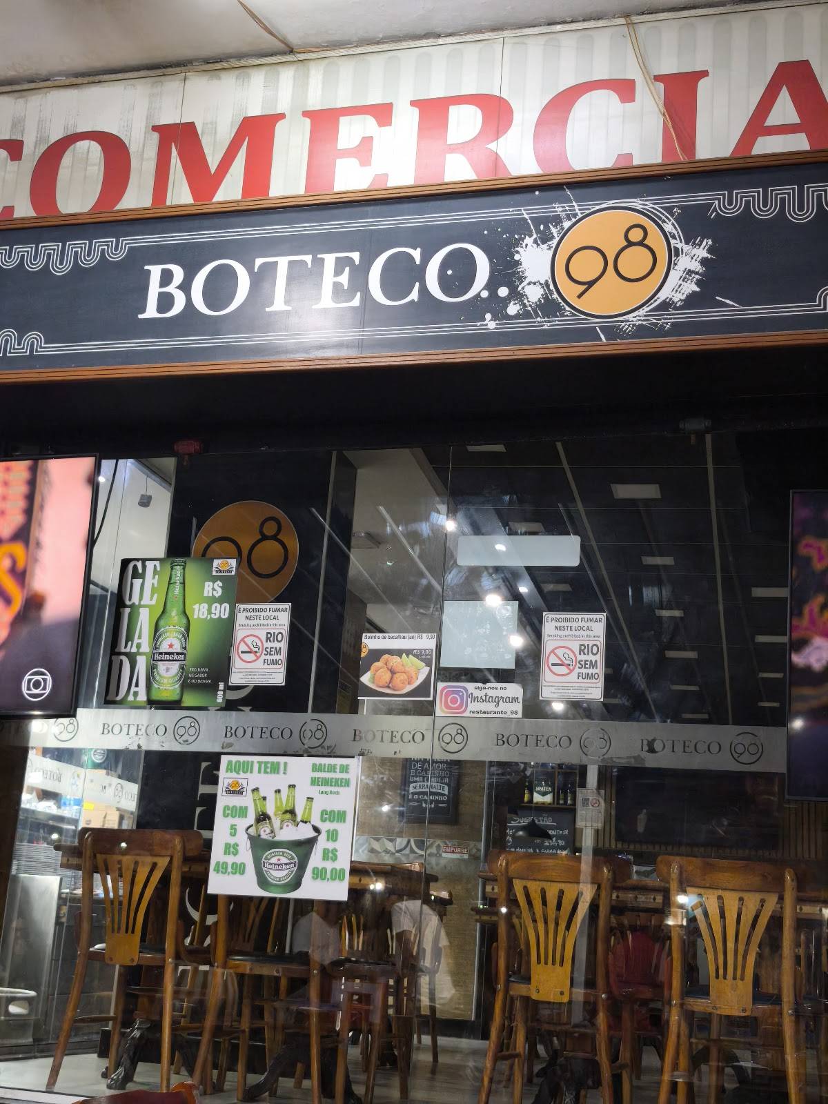 Boteco 98 cardápio