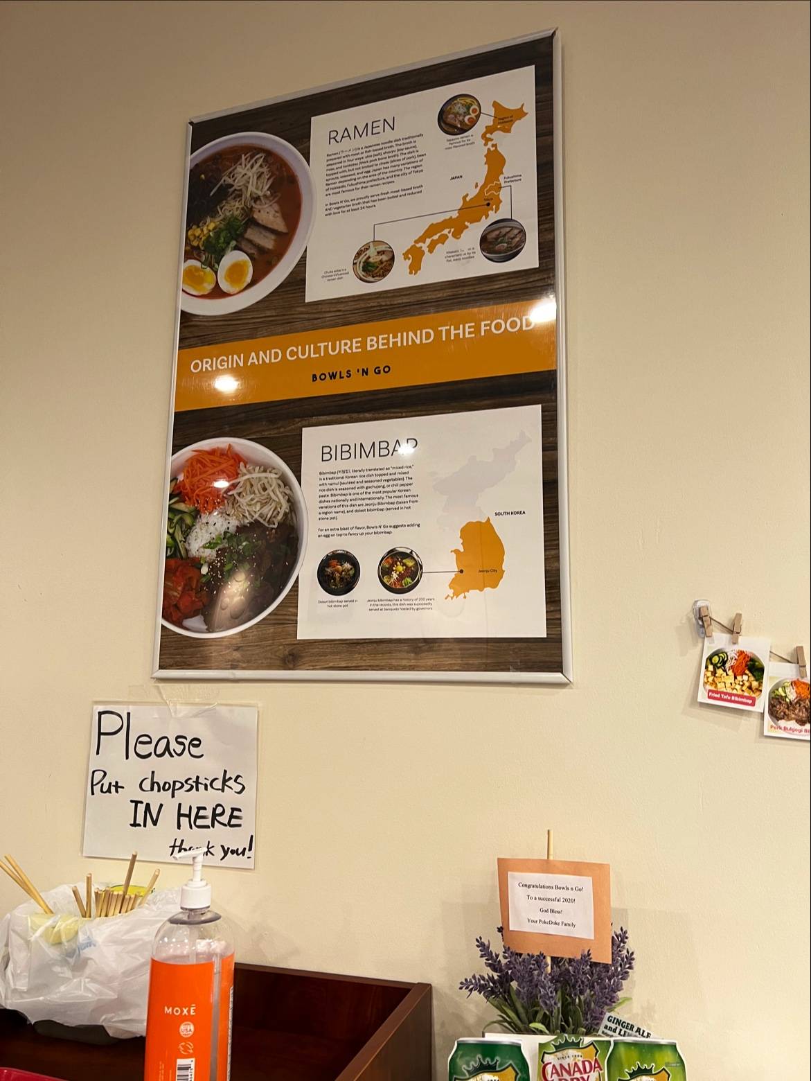 Menu at Bowls'N Go restaurant, Carson City