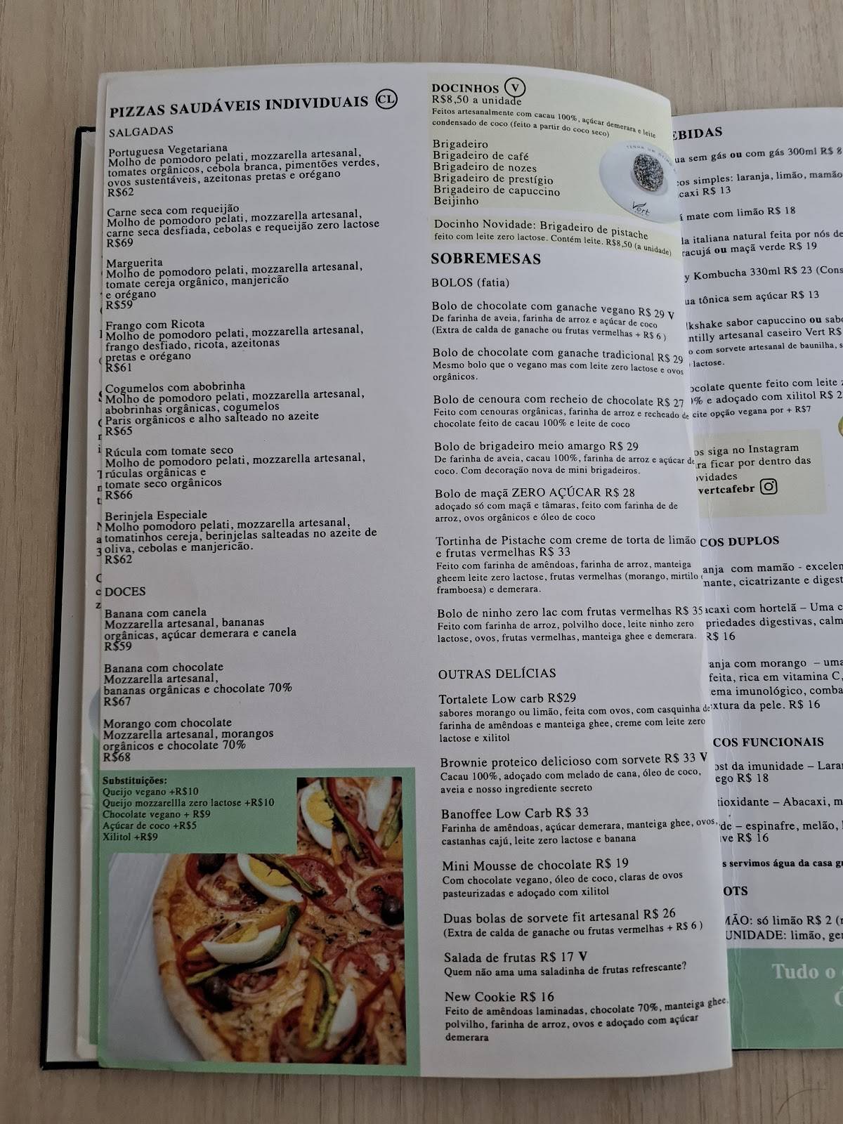 Carta de Vert Café