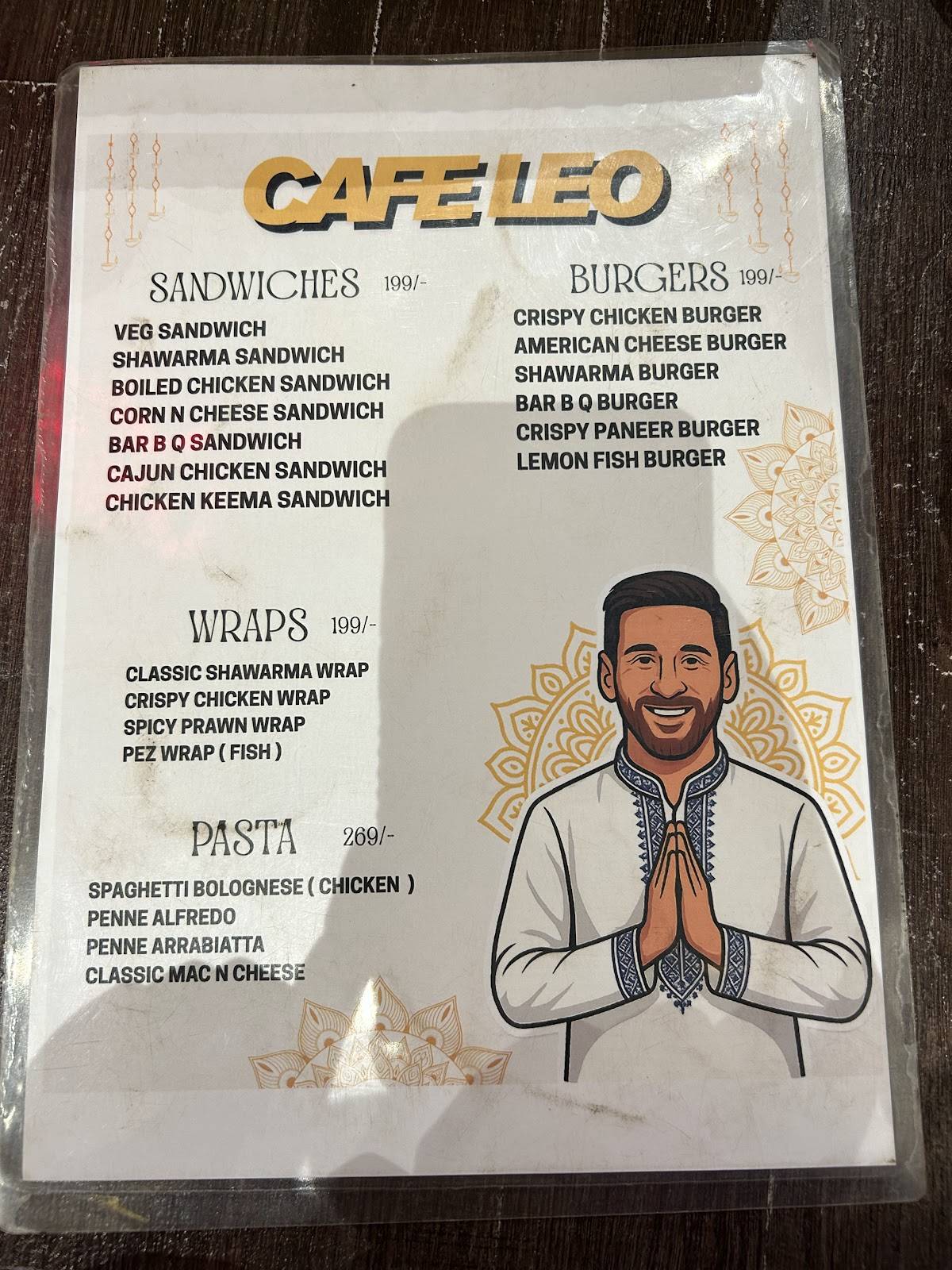 CAFE LEO menu
