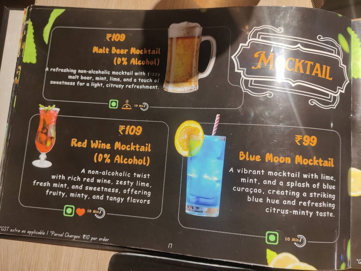 9 To 99 What The Food menu