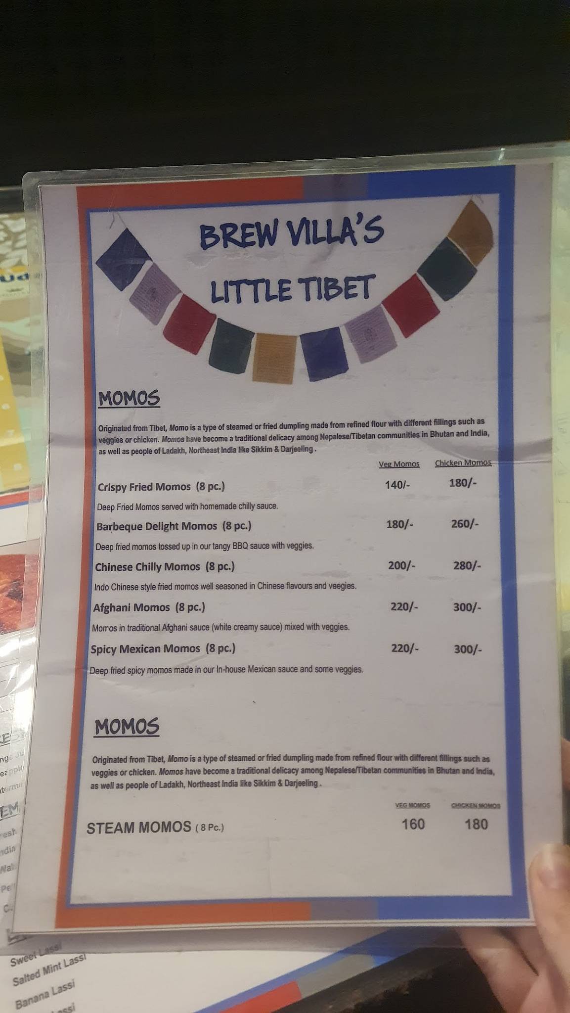 Brew Villa - Cafe & Restro menu