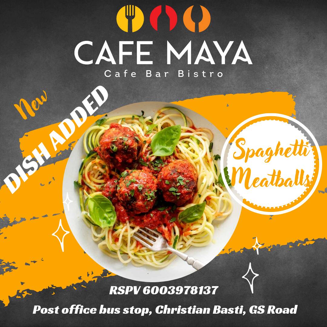 Cafe Maya menu