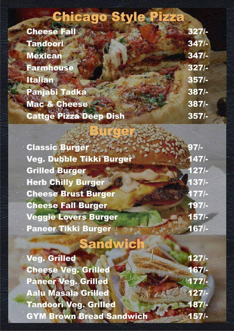 Chaska The Cafe And Lounge menu