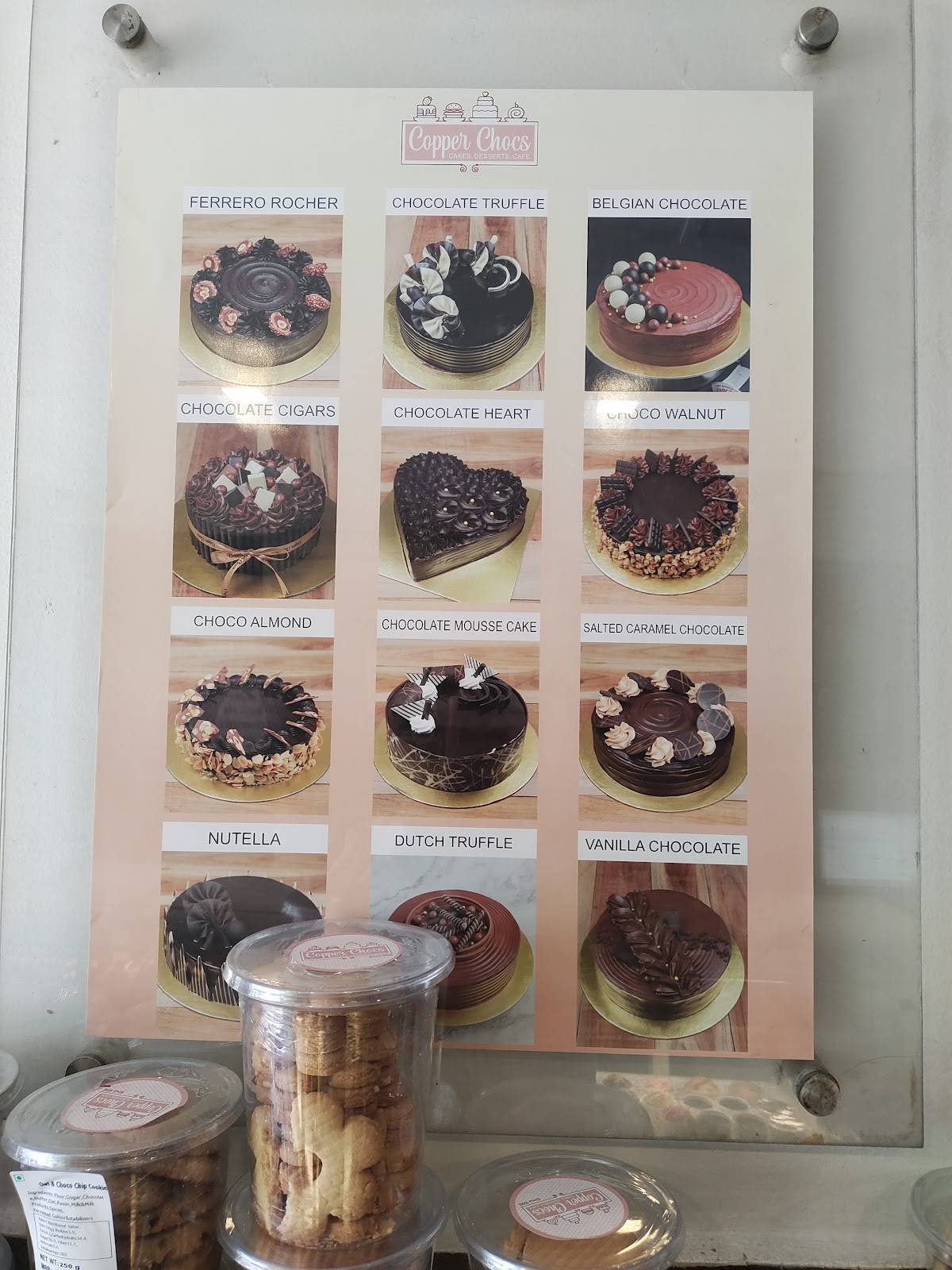 Copper Chocs Aundh menu