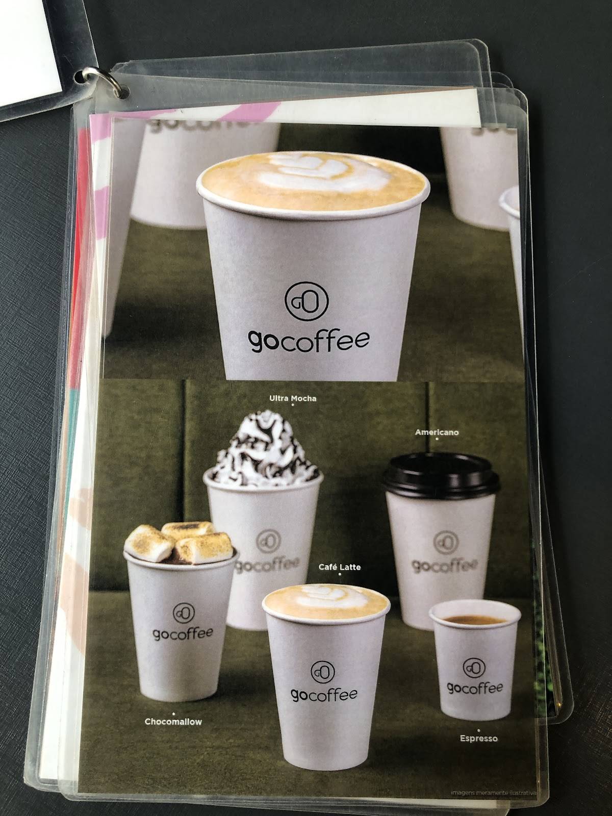 Go Coffee - Emiliano Perneta cardápio