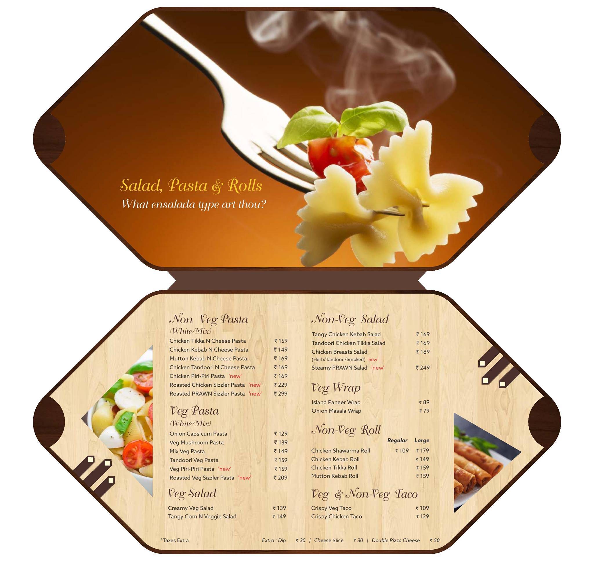 Cafe Grillz menu