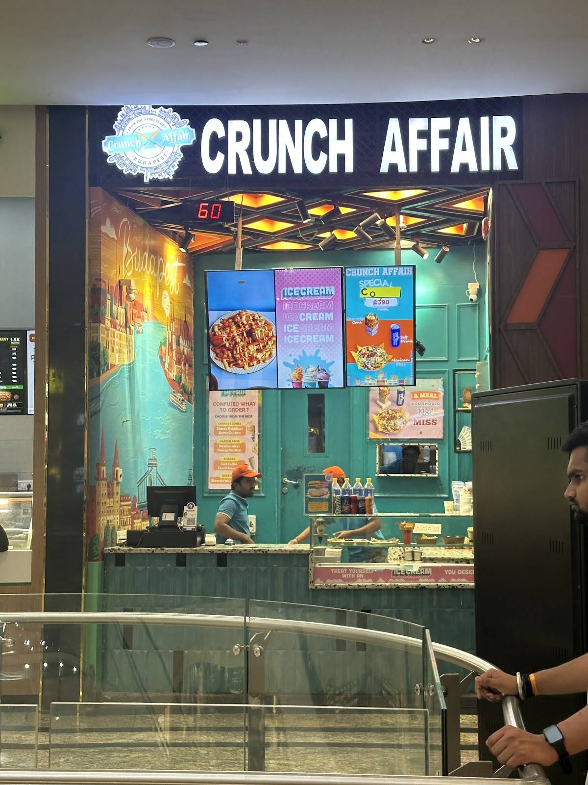 The Crunch Affair Cafe & Bistro menu