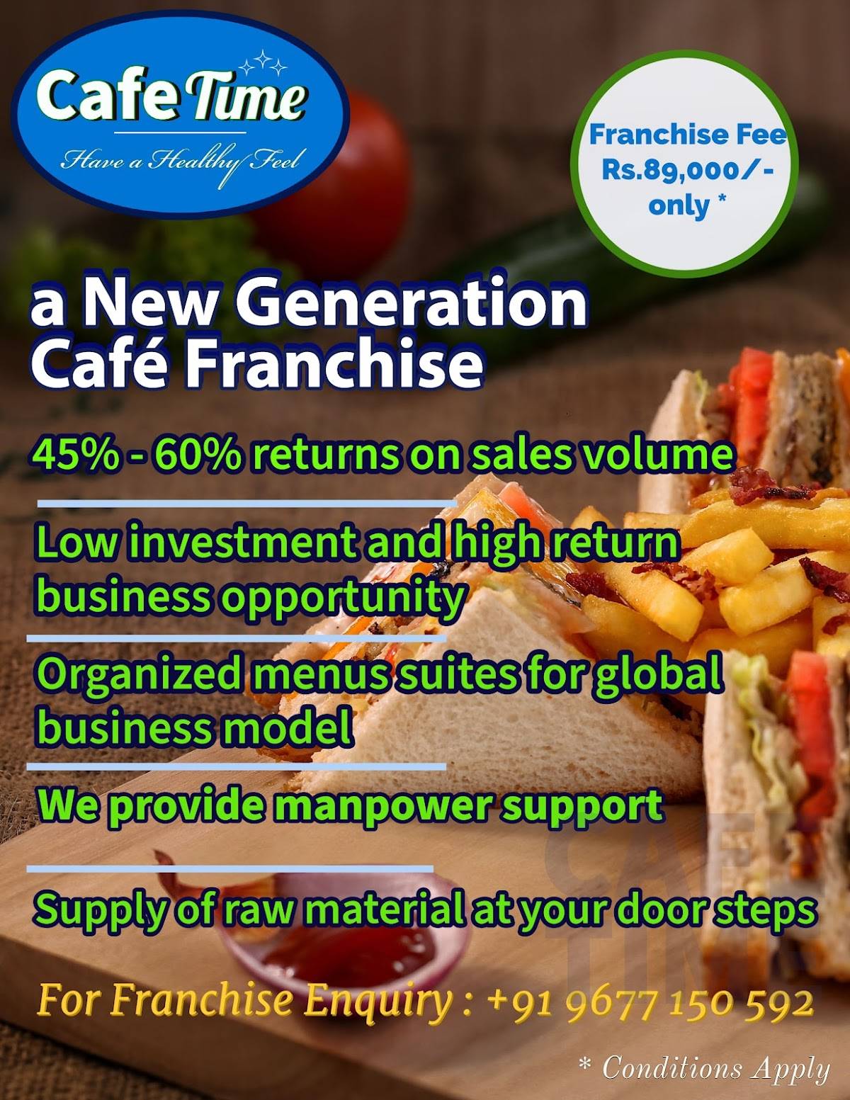 Cafe Time menu