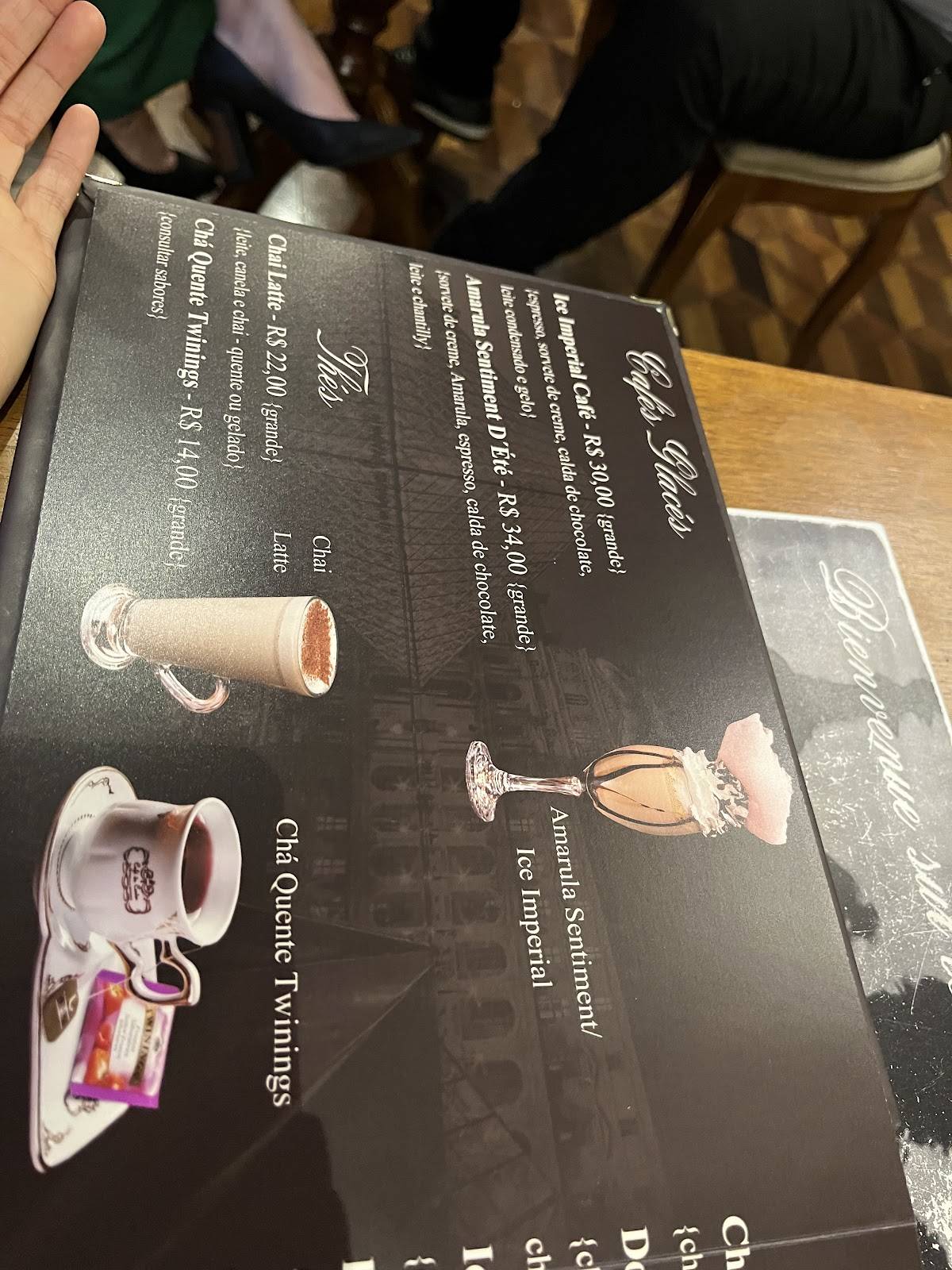 Café du Centre cardápio