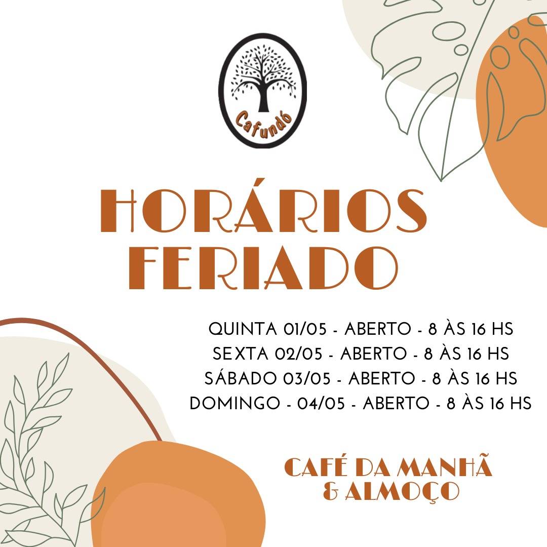 Cafundó Itu - Restaurante & Cafeteria cardápio