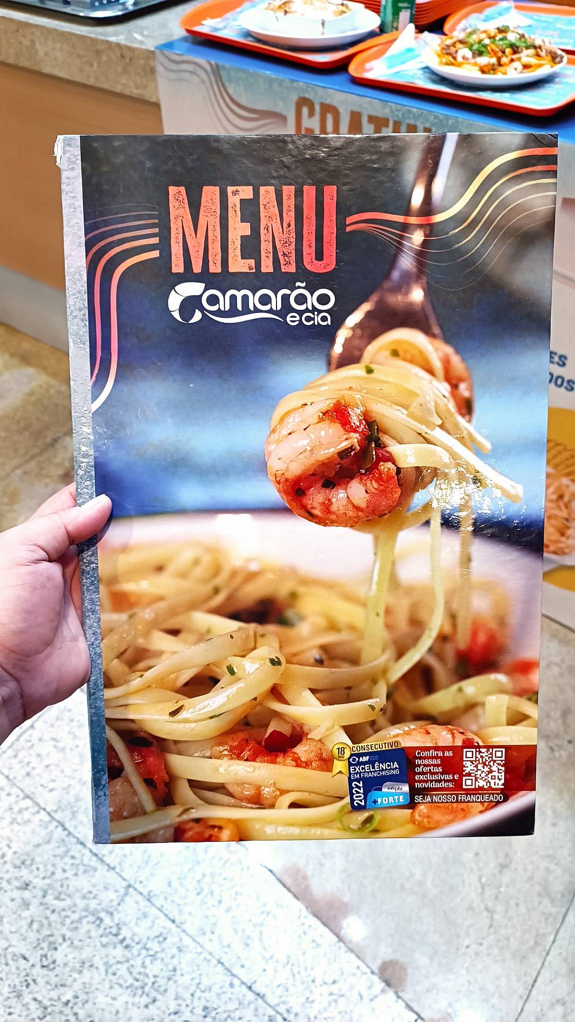 Camarão & Cia – Shopping Vila Velha cardápio