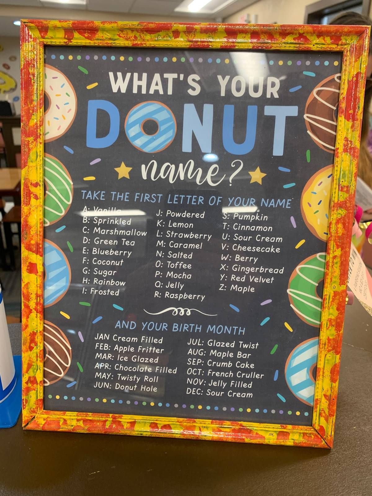 Menu at Carls Donuts & Bakery & Fat Guys Pizza, Avon
