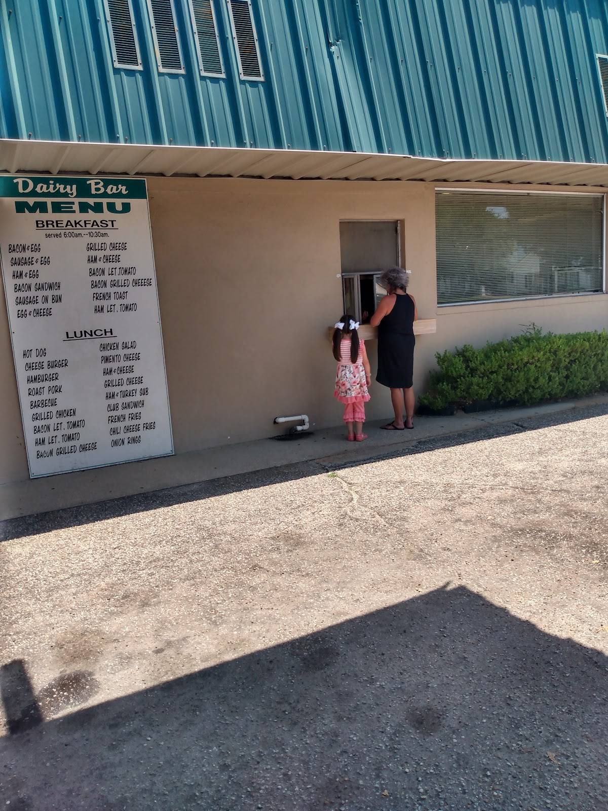 Menu at Carolina Lunch/Dairy Bar, Darlington