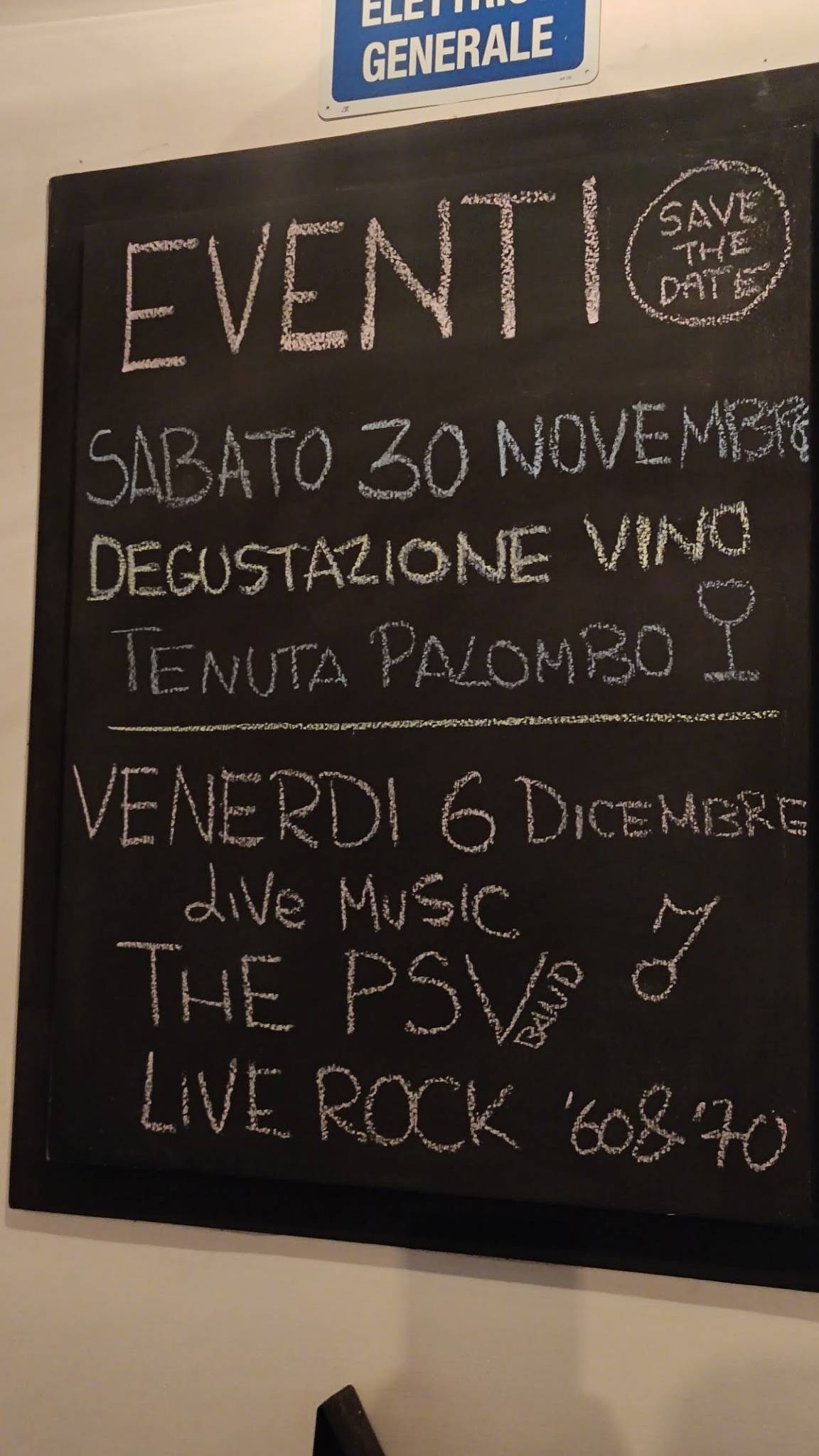 Menu di Cento&Uno 