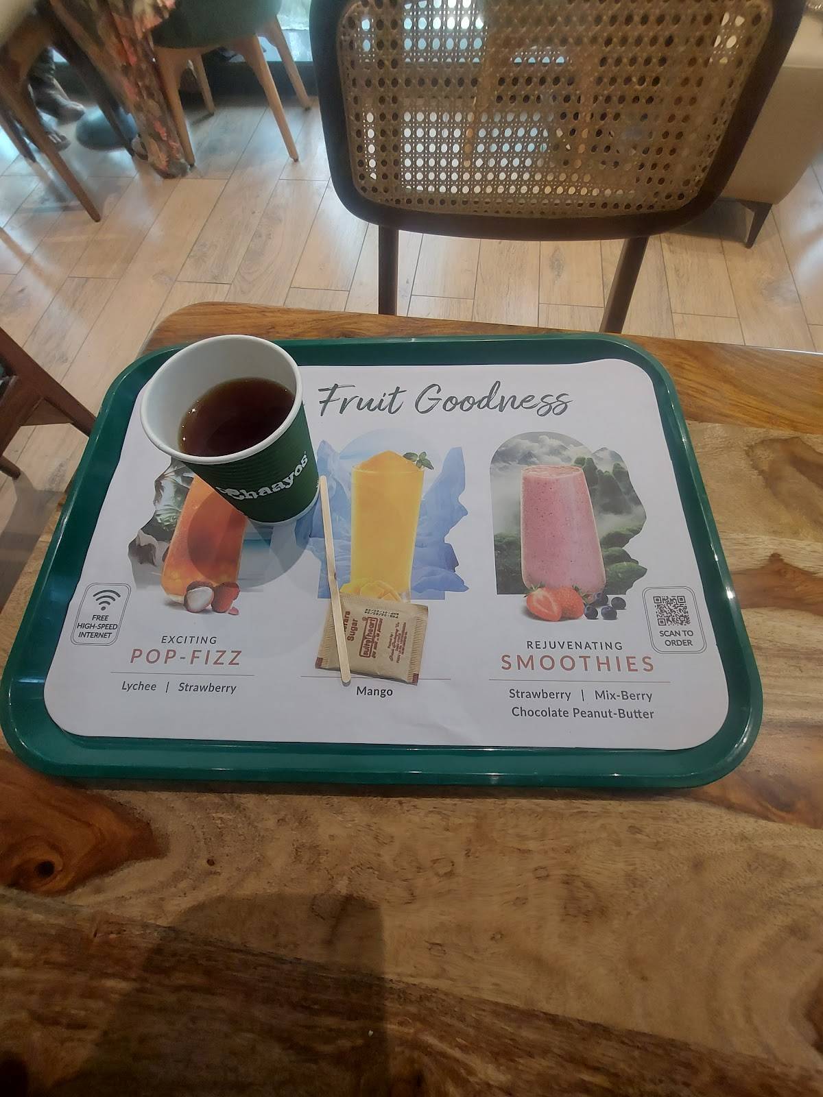 Chaayos Cafe at Epicuria Mall menu