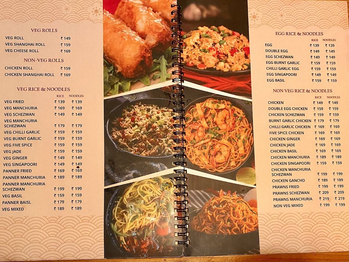 Chacha Chowmein (Habsiguda) menu