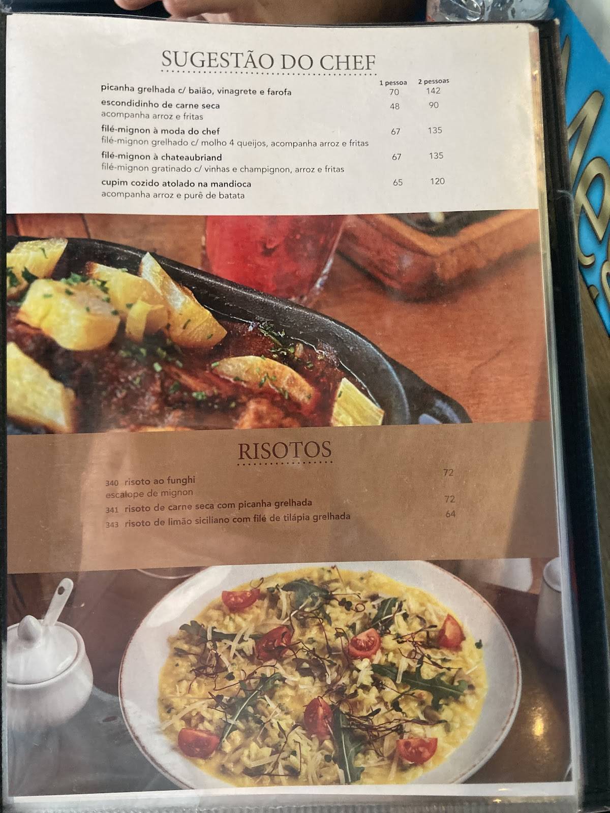 Charme do Brooklin cardápio